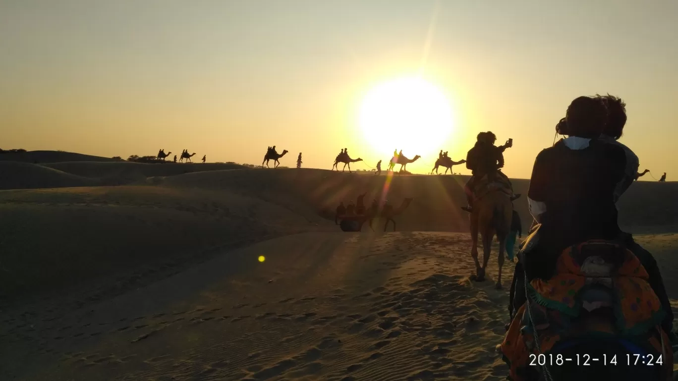 Photo of Camp in Sam And Sand Dunes Jaisalmer By Ajay Varun