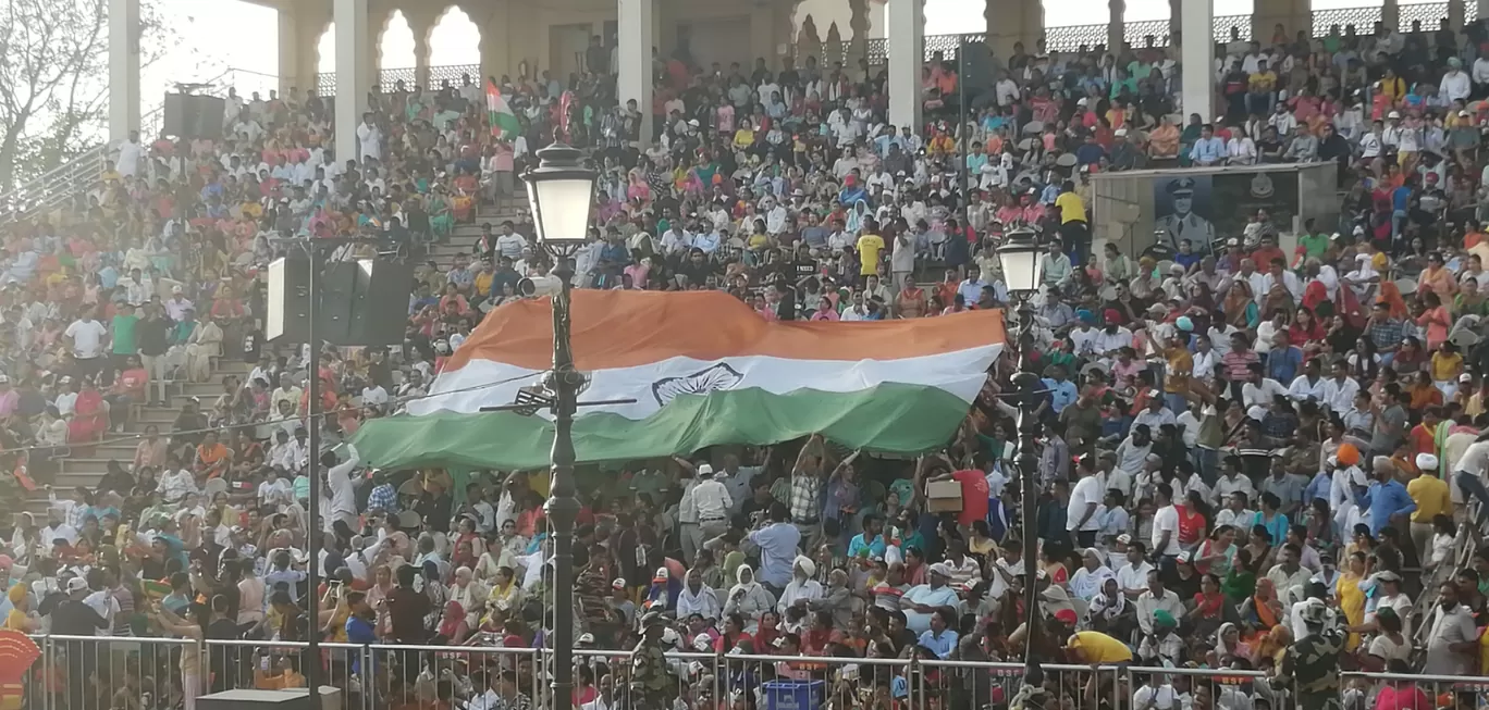 Photo of India-Pakistan Wahga Border Stadium 1 By Devil_conqueror 13