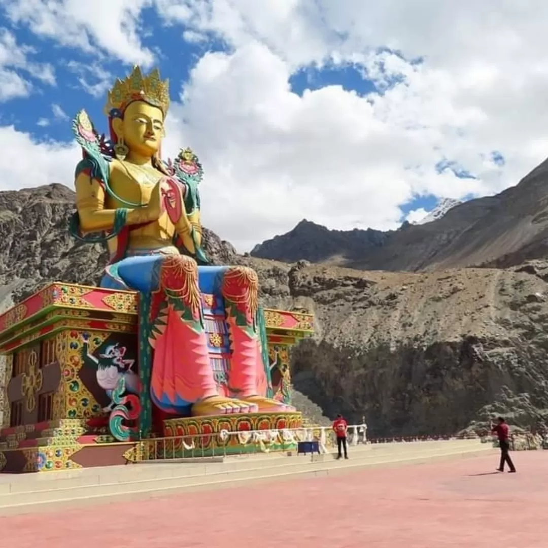 Photo of Thiksey Monastery Leh Ladakh By Mukhtar Qureshi l Dubai 