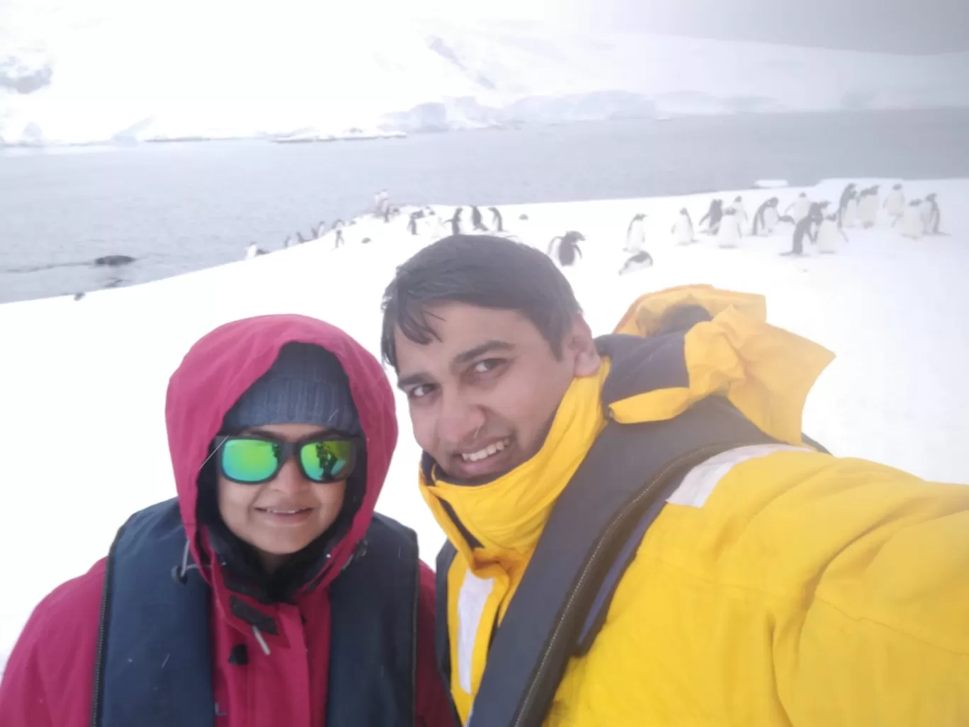 Photo of Antarctica By A Backpack n a Camera 