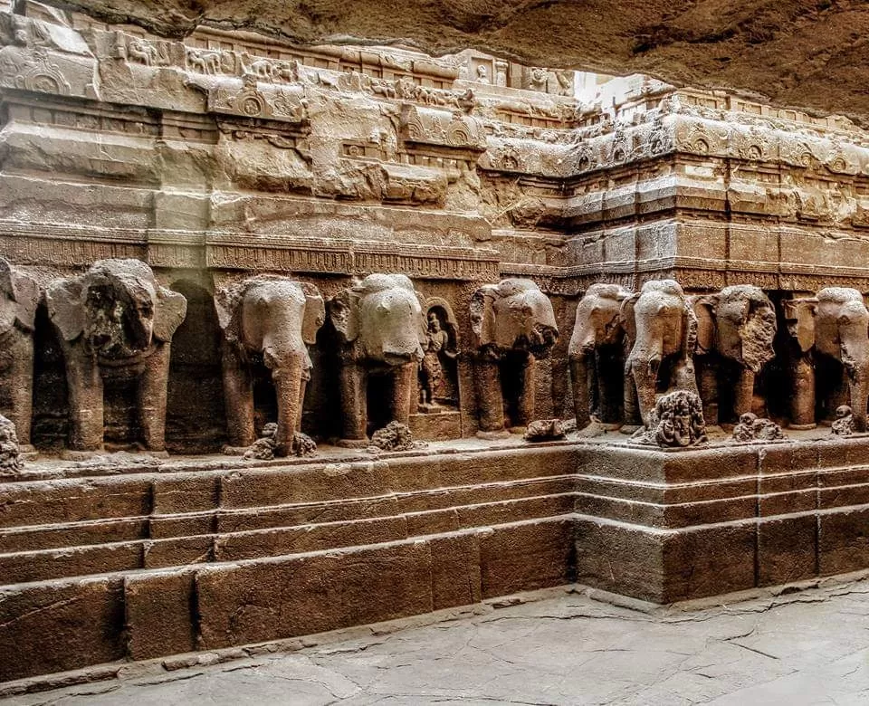 Photo of Ellora Caves By the silent traveller