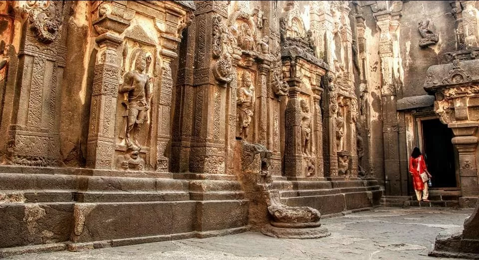 Photo of Ellora Caves By the silent traveller