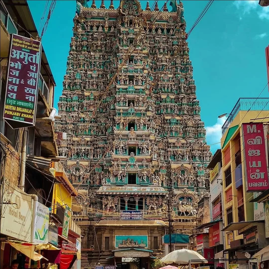 Photo of Madurai Meenakshi Amman Temple Road By singh cool