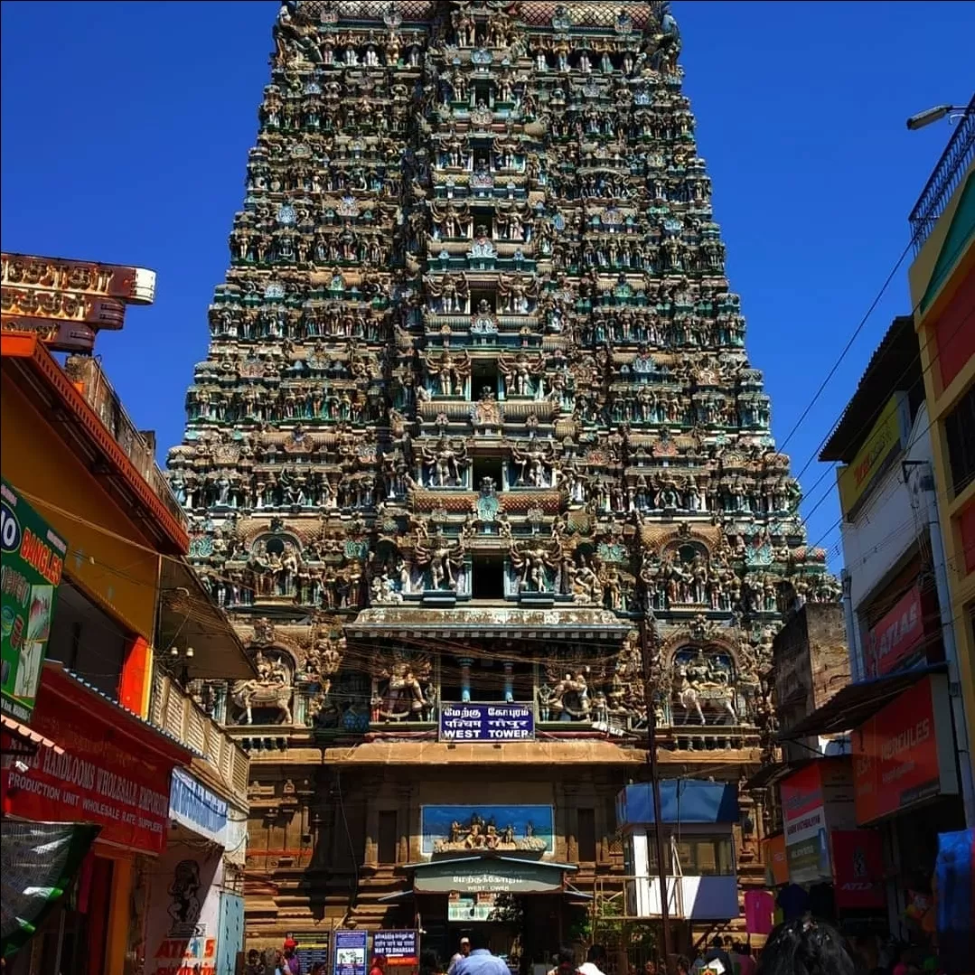 Photo of Madurai Meenakshi Amman Temple Road By singh cool