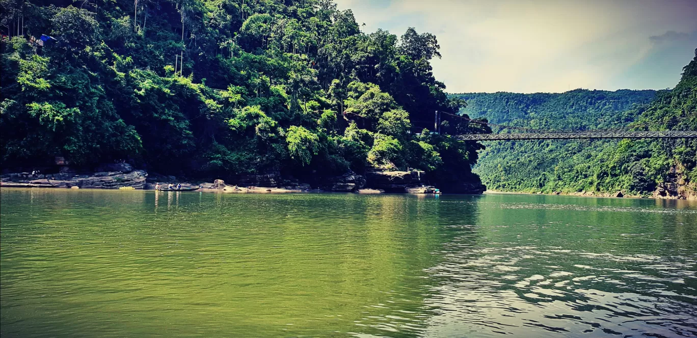 Photo of Dawki Boating Point By Lenzzstruck