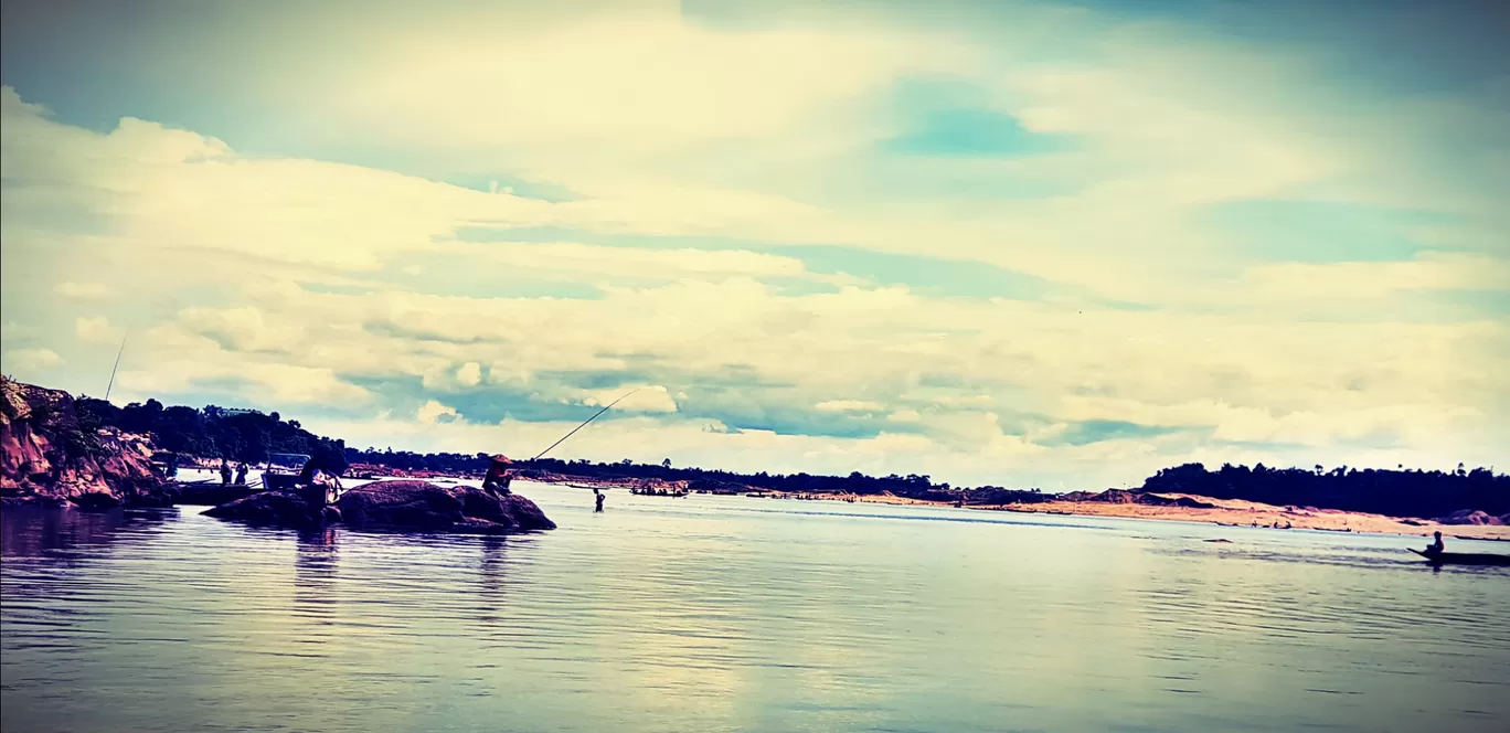 Photo of Dawki Boating Point By Lenzzstruck