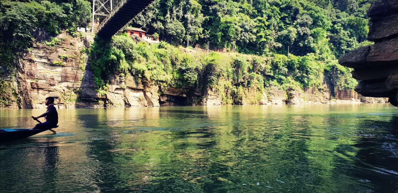 Photo of Dawki Boating Point By Lenzzstruck