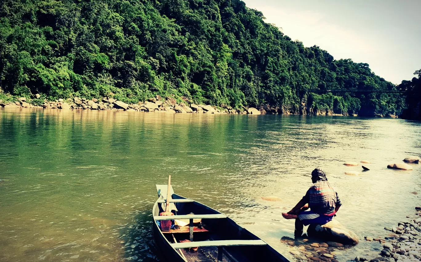 Photo of Dawki Boating Point By Lenzzstruck