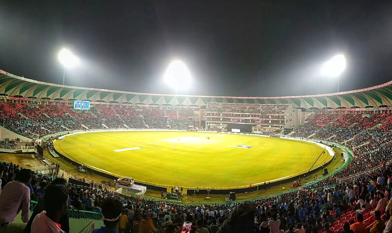 Photo of Bharat Ratna Shri Atal Bihari Vajpayee Ekana Cricket Stadium By Praveen Singh