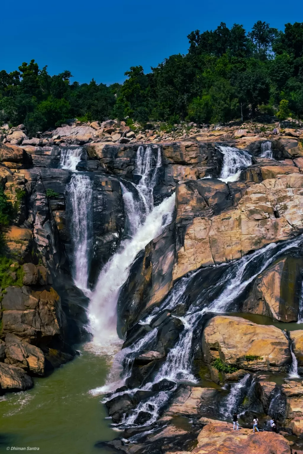 Photo of Dassam Falls By Dr. Dhiman Santra