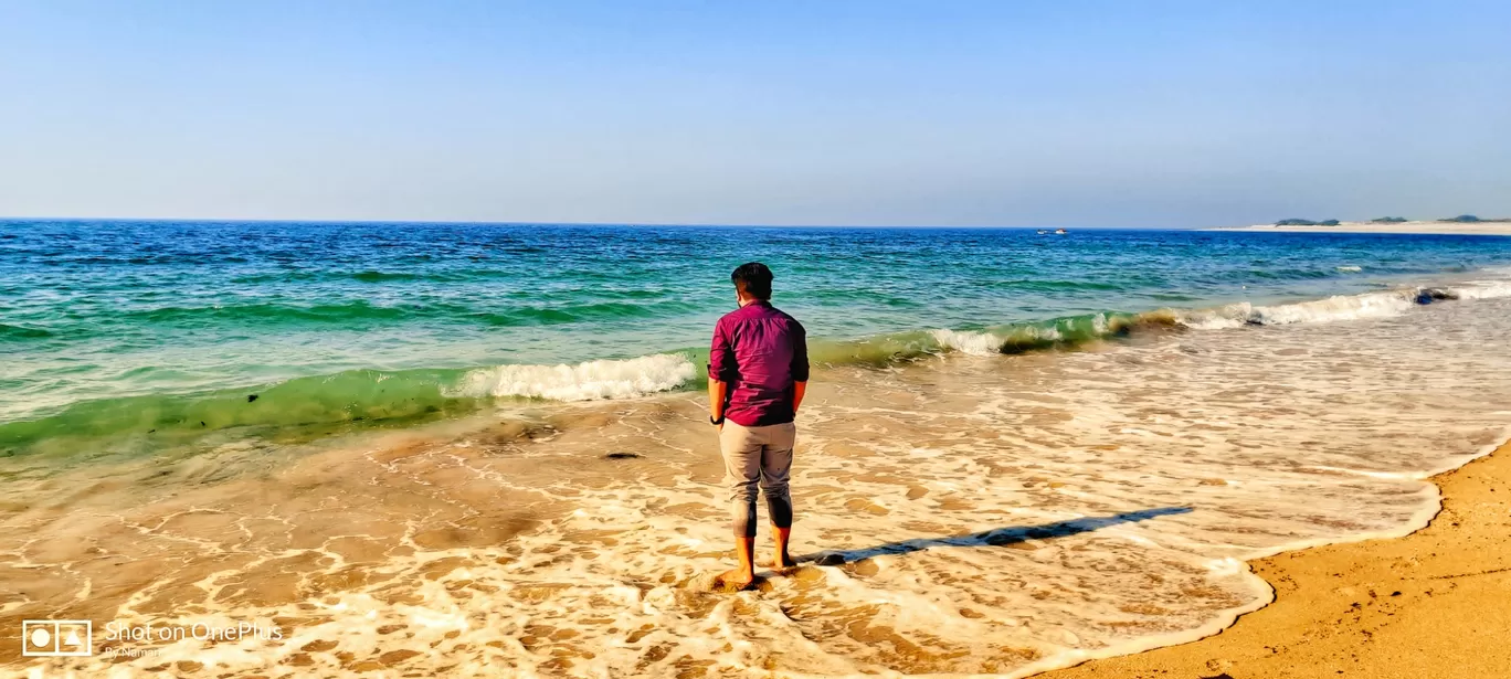 Photo of Shivrajpur Beach By Himani & Naman | Travel | Food | Love 