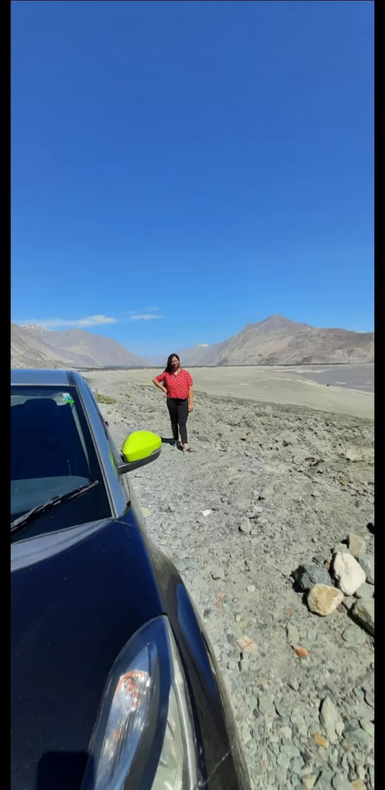 Photo of Confluence of Shyok and Siachen River By Roaming Mayank