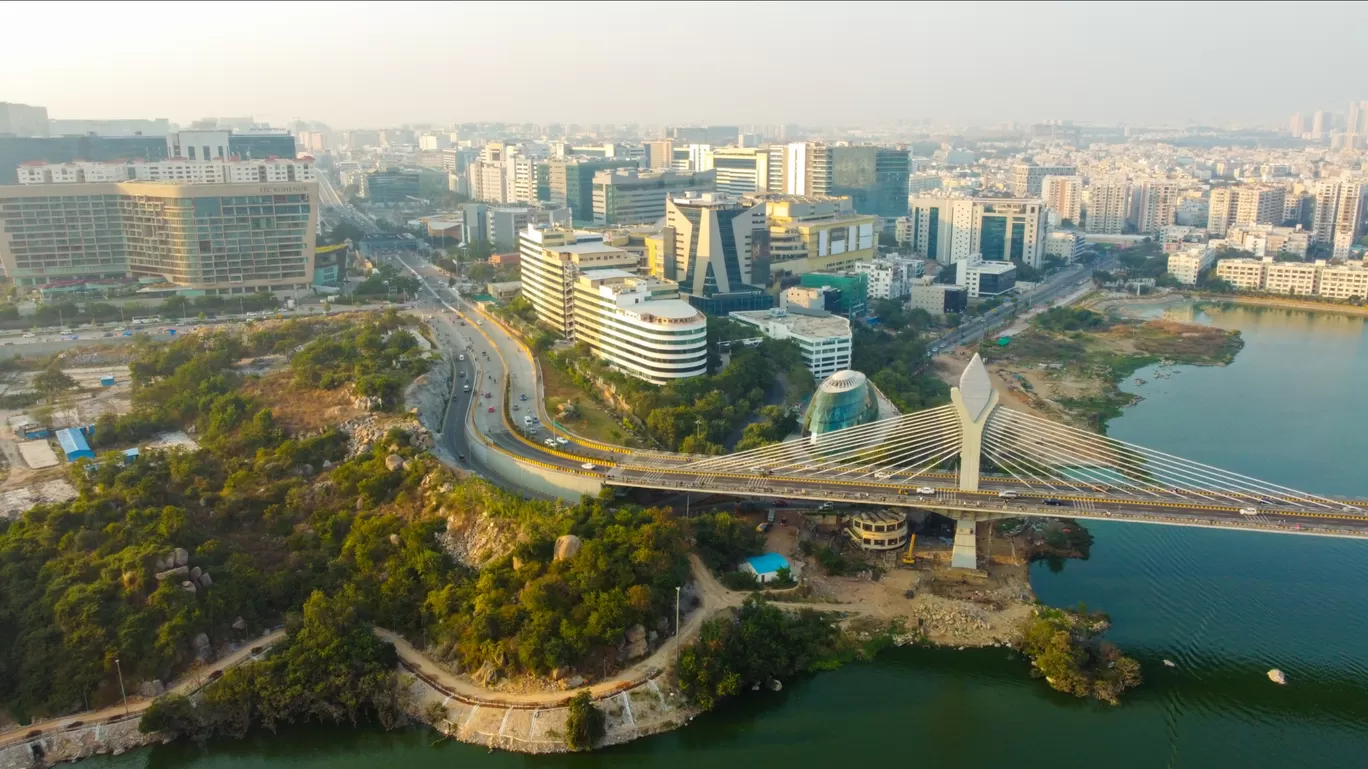 Photo of Durgam Cheruvu Cable Bridge By Arun singh