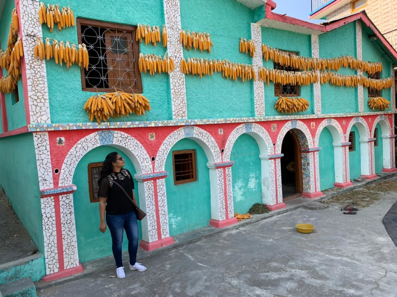 Photo of A well spent day at the charming corn village of Sainji, Mussorie, India. By Anna