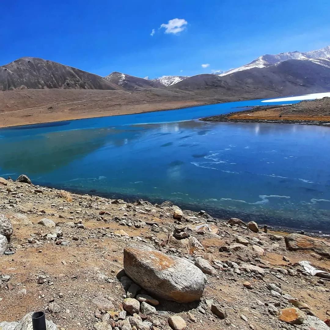 Photo of Gurudongmar Lake By Sangita Ghatak