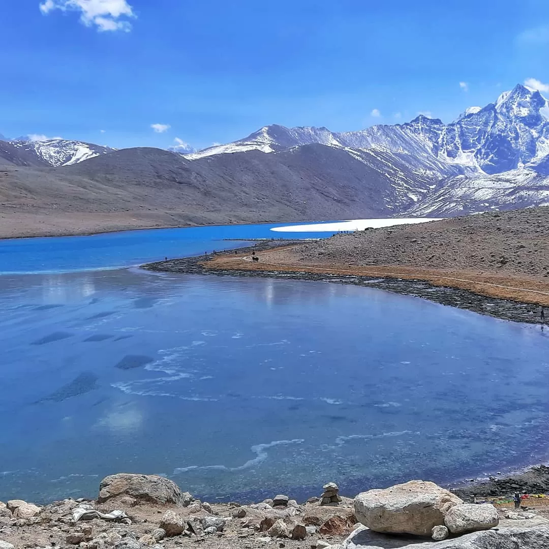 Photo of Gurudongmar Lake By Sangita Ghatak