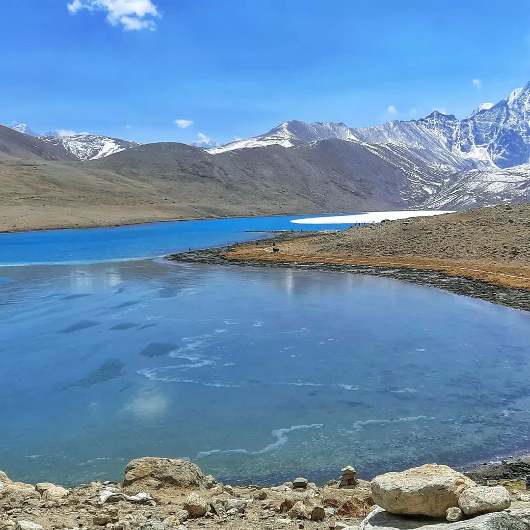 Photo of Gurudongmar Lake By Sangita Ghatak