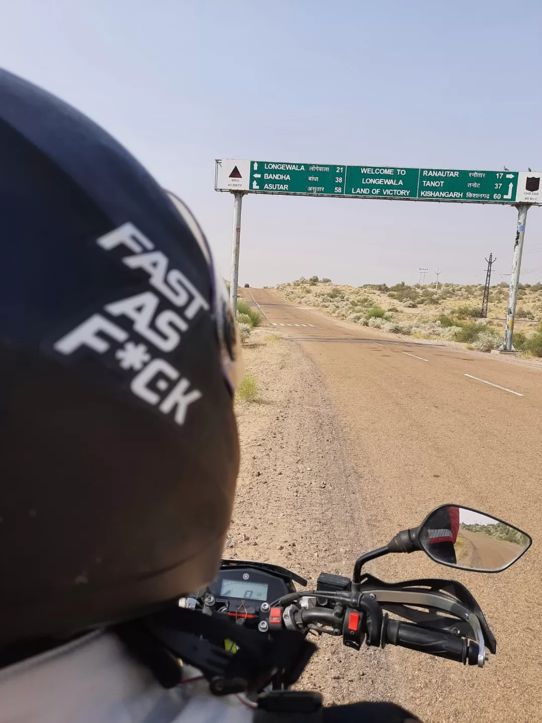 Photo of Longewala war battleground By Rogue Rider