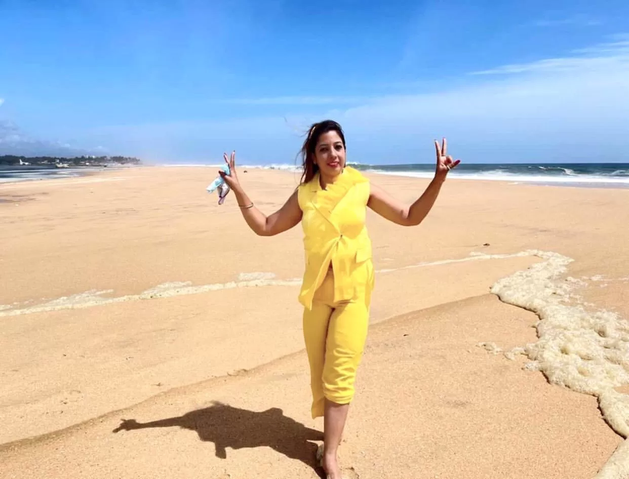 Photo of Golden Sand Beach By Pooja Bansal
