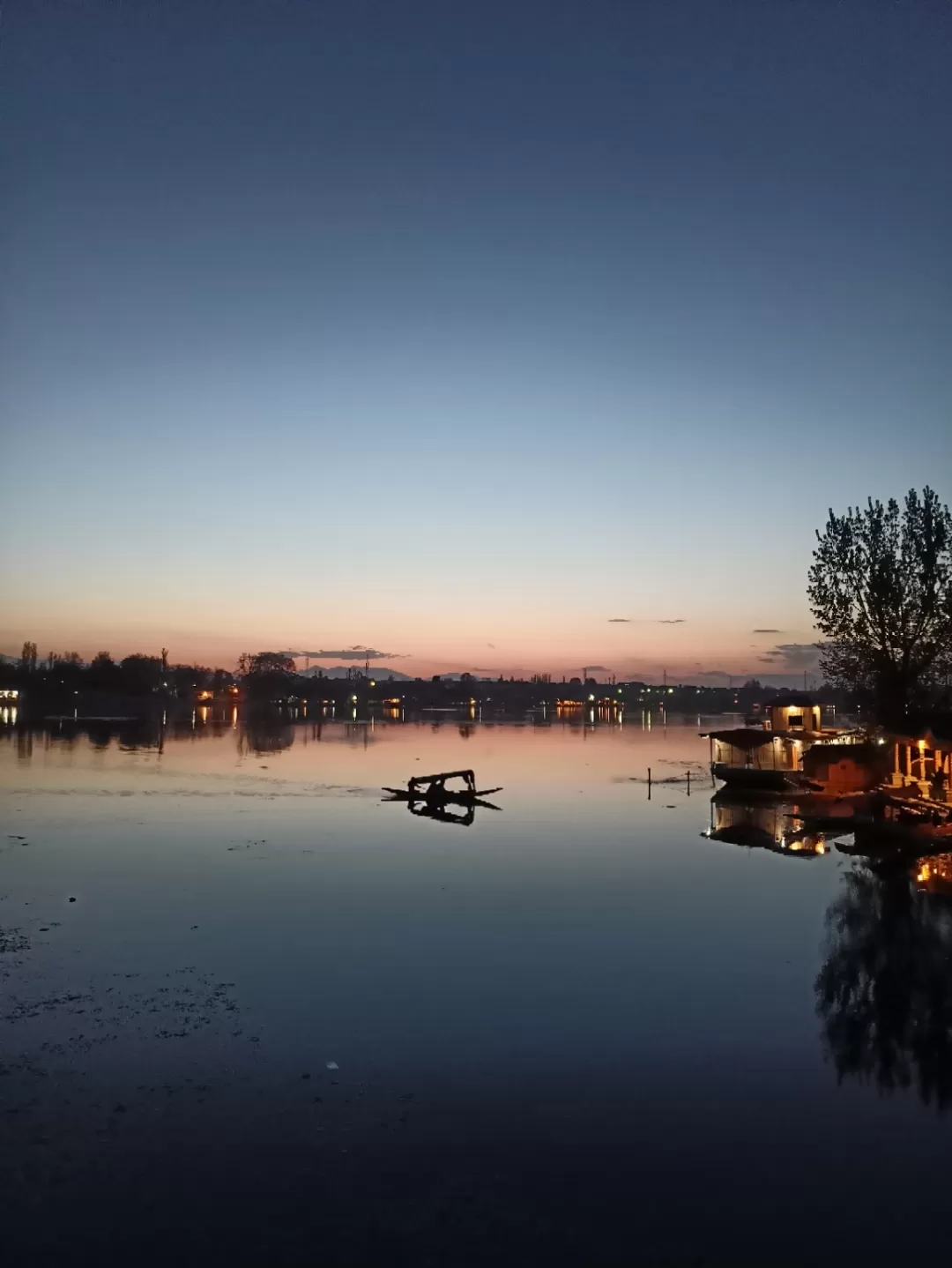 Photo of Nigeen Lake By Yawar Ali