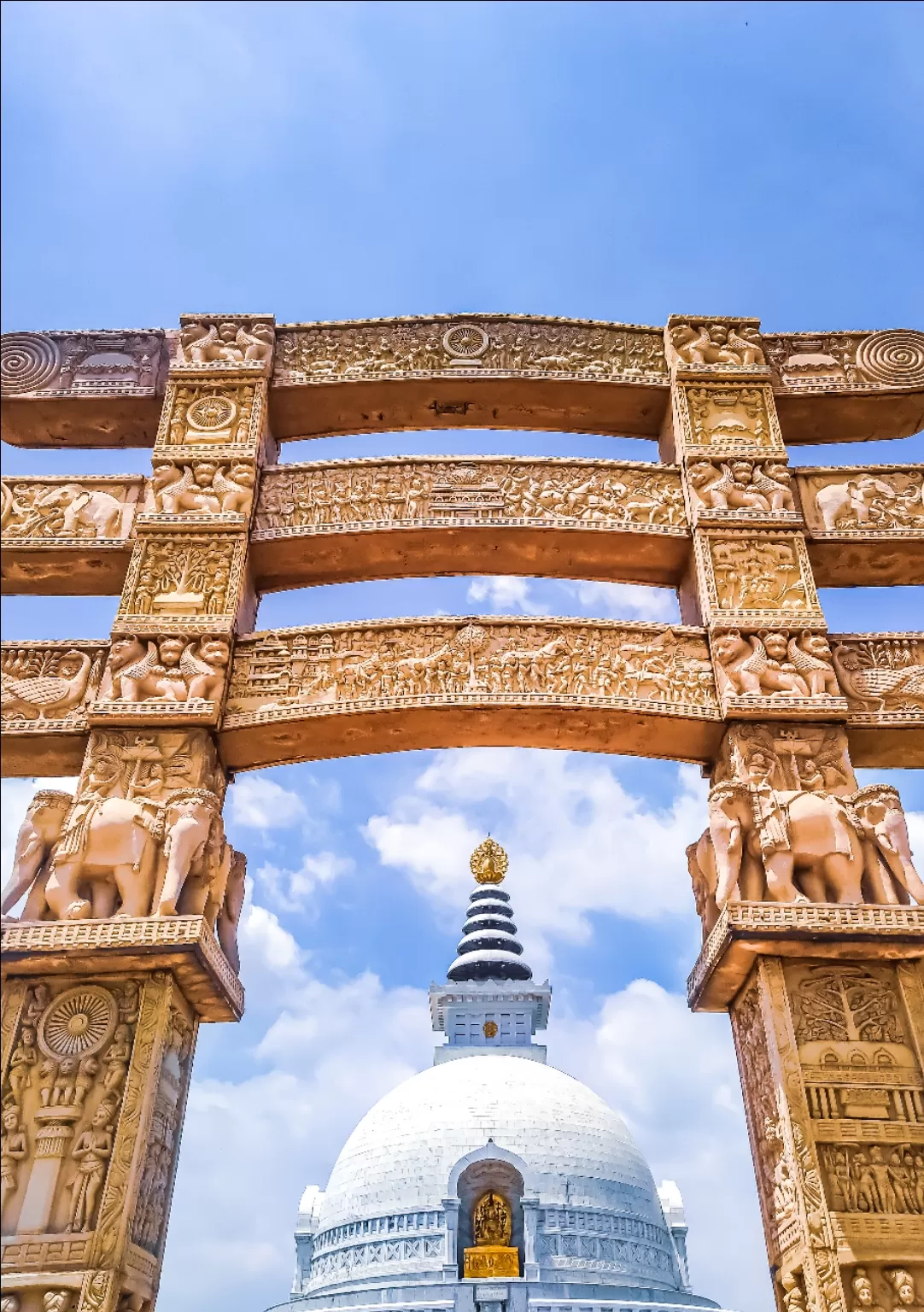 Photo of Shanti Stupa New Delhi By Ajit Rathore