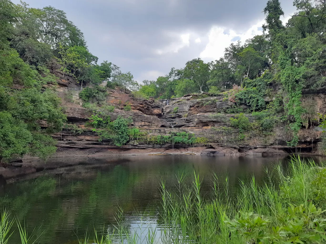 Photo of Pandav Caves and Fall By Sibani Nayak