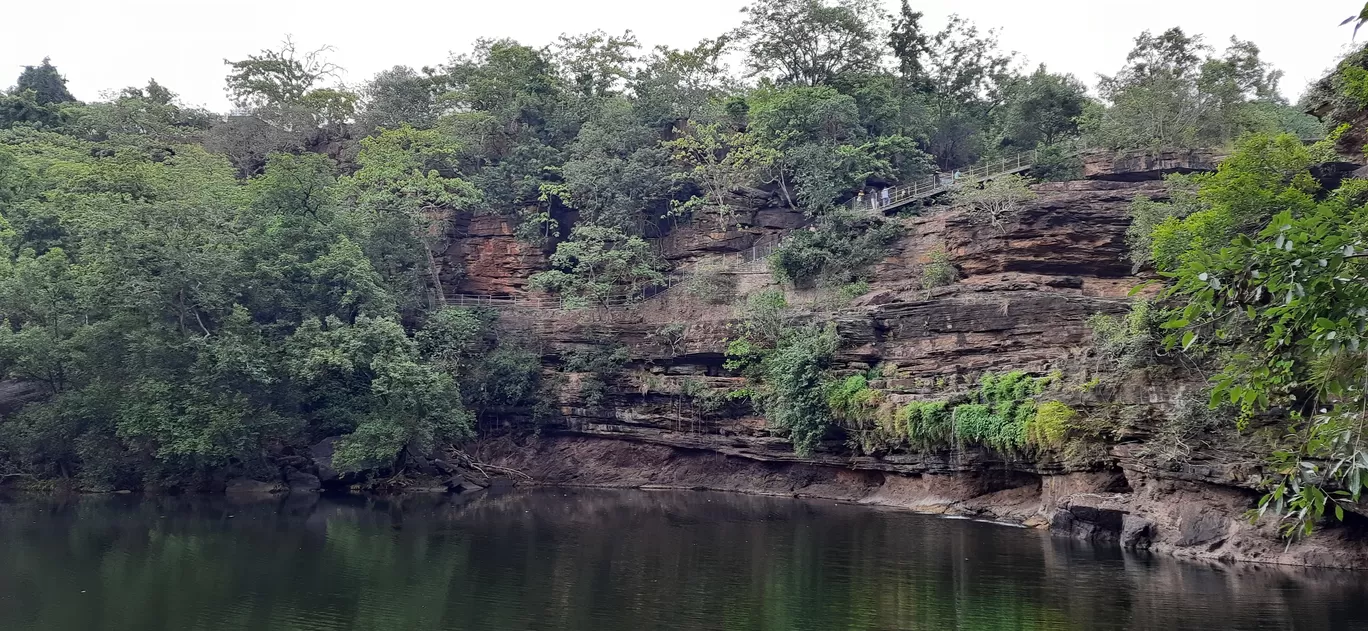 Photo of Pandav Caves and Fall By Sibani Nayak