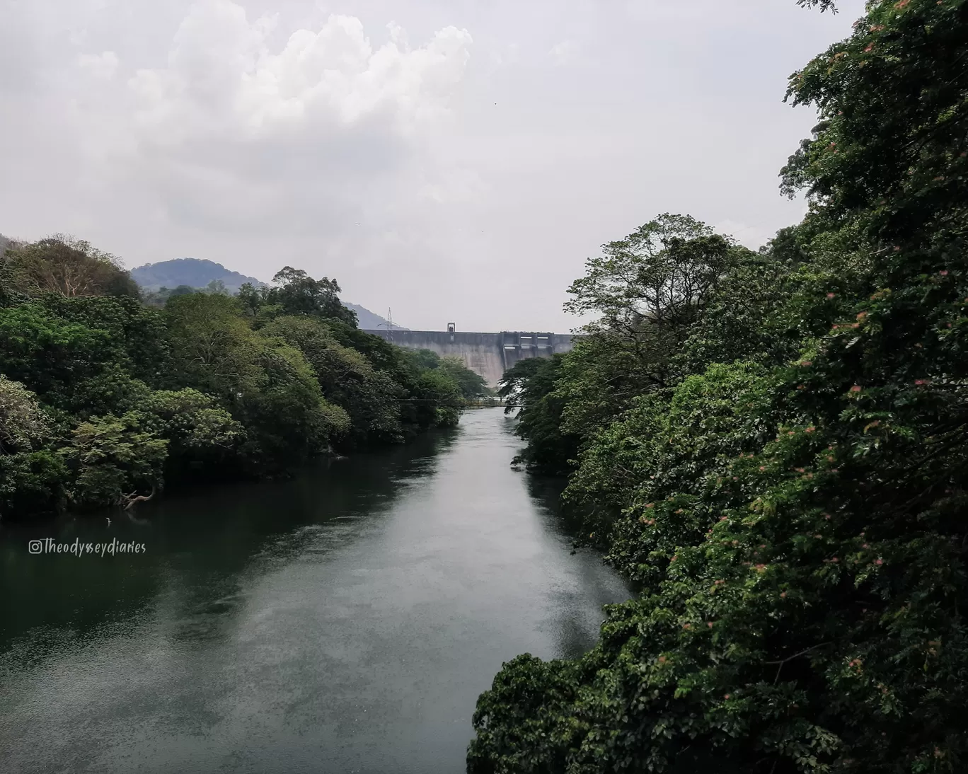 Photo of Thenmala Dam By The Odyssey Diaries