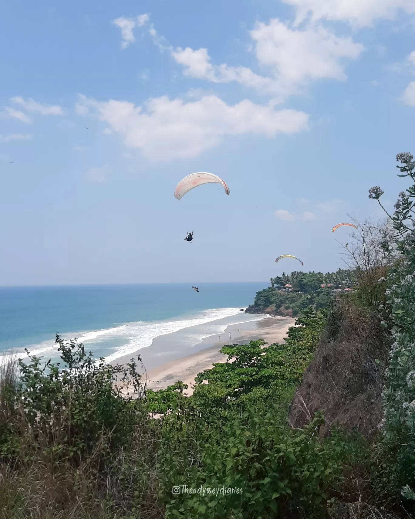 Photo of Varkala Beach By The Odyssey Diaries