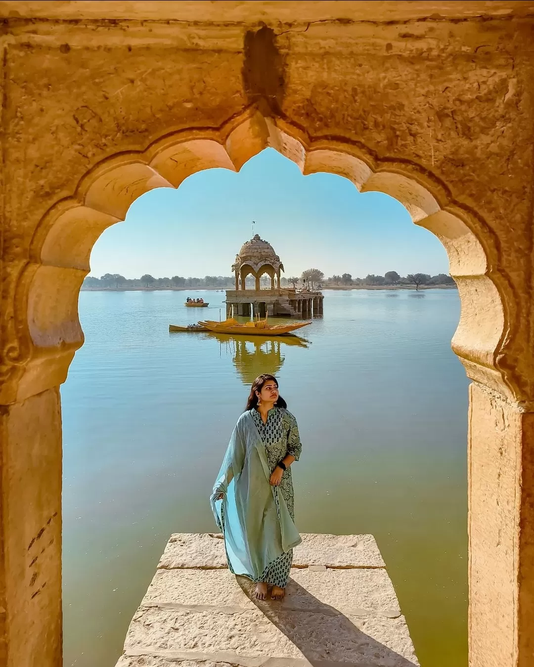 Photo of Gadisar Lake By Priyanka Nahada