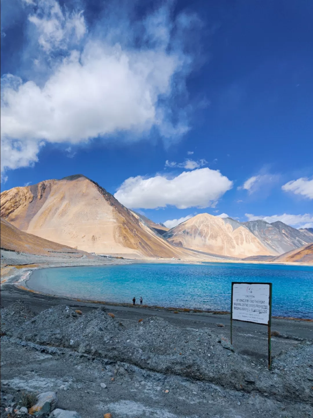 Photo of Pangong Lake By Durgesh Chendwankar