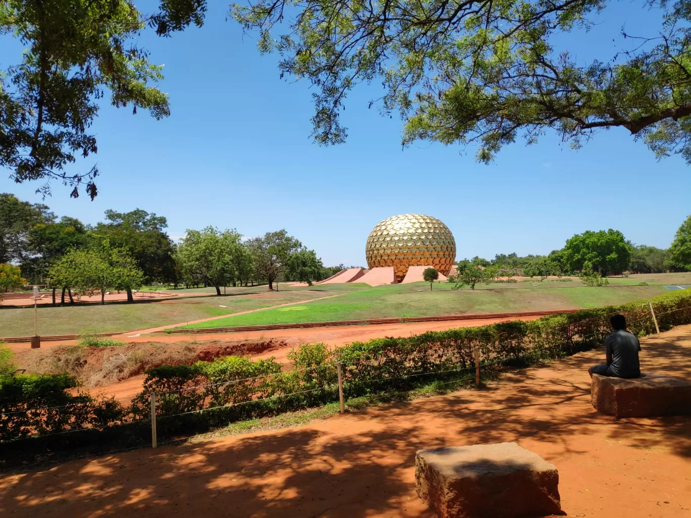 Photo of Auroville golden globe By Sonali Panagale