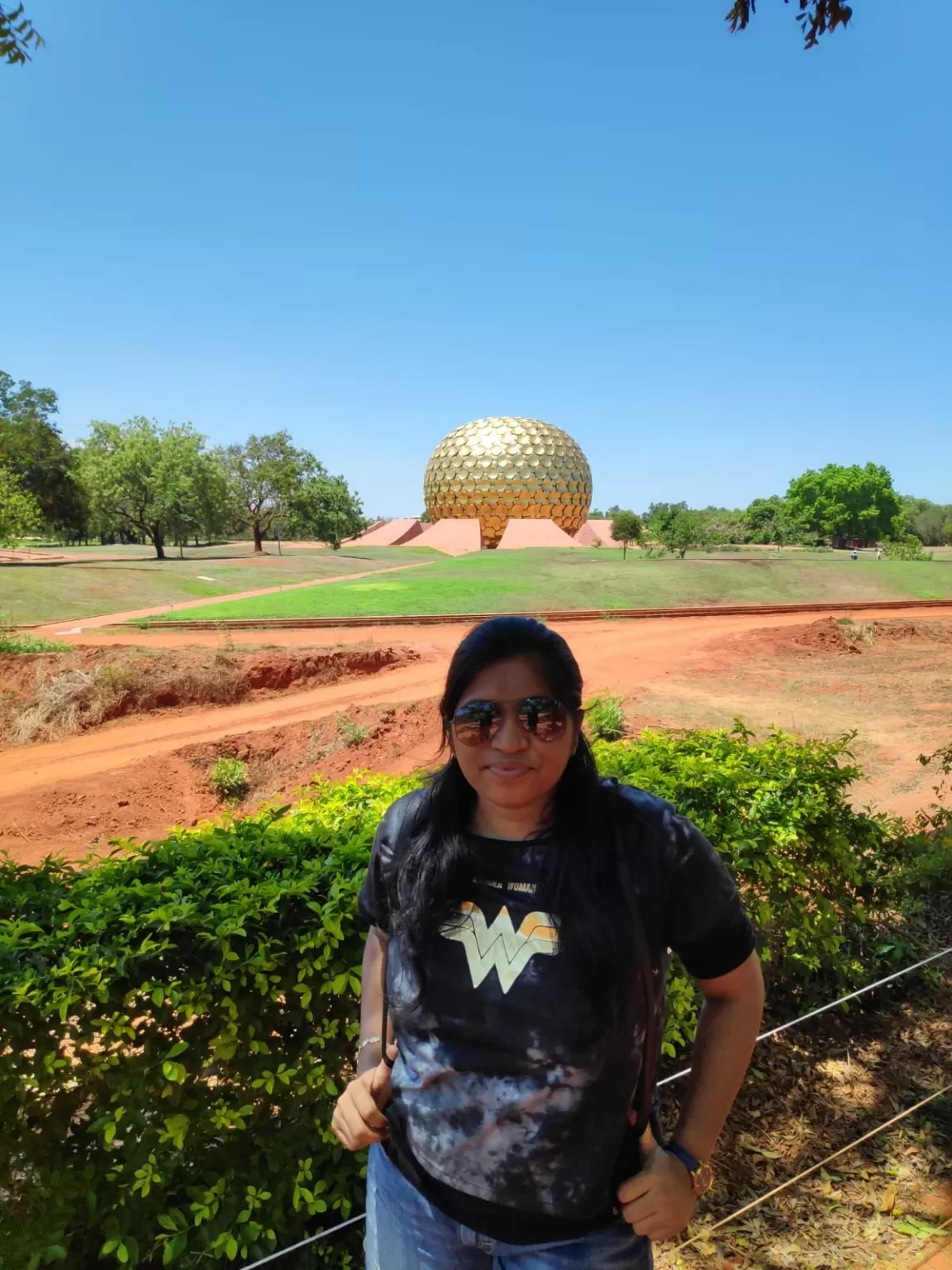 Photo of Auroville golden globe By Sonali Panagale