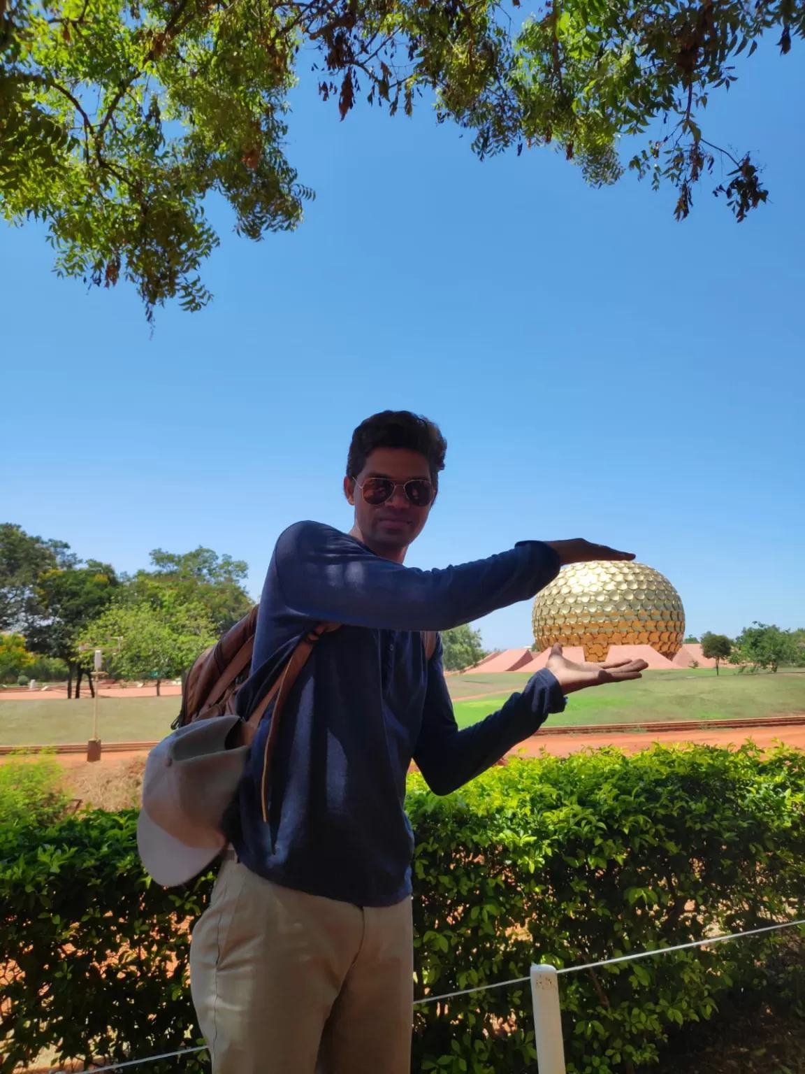 Photo of Auroville golden globe By Sonali Panagale