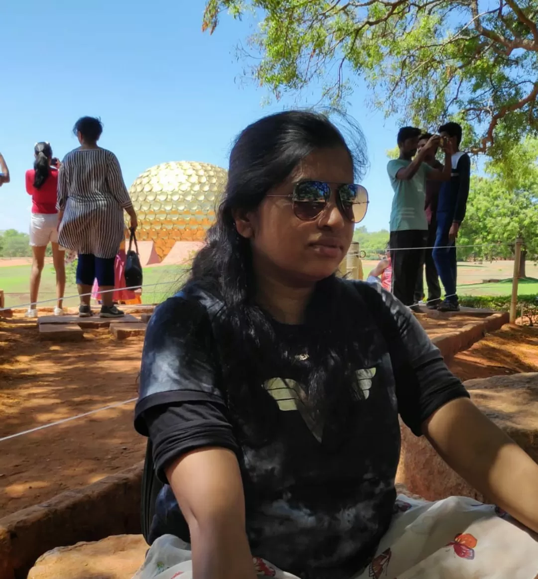 Photo of Auroville golden globe By Sonali Panagale