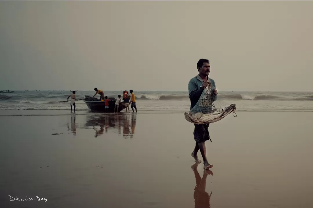 Photo of Puri Beach By Debasish Dey