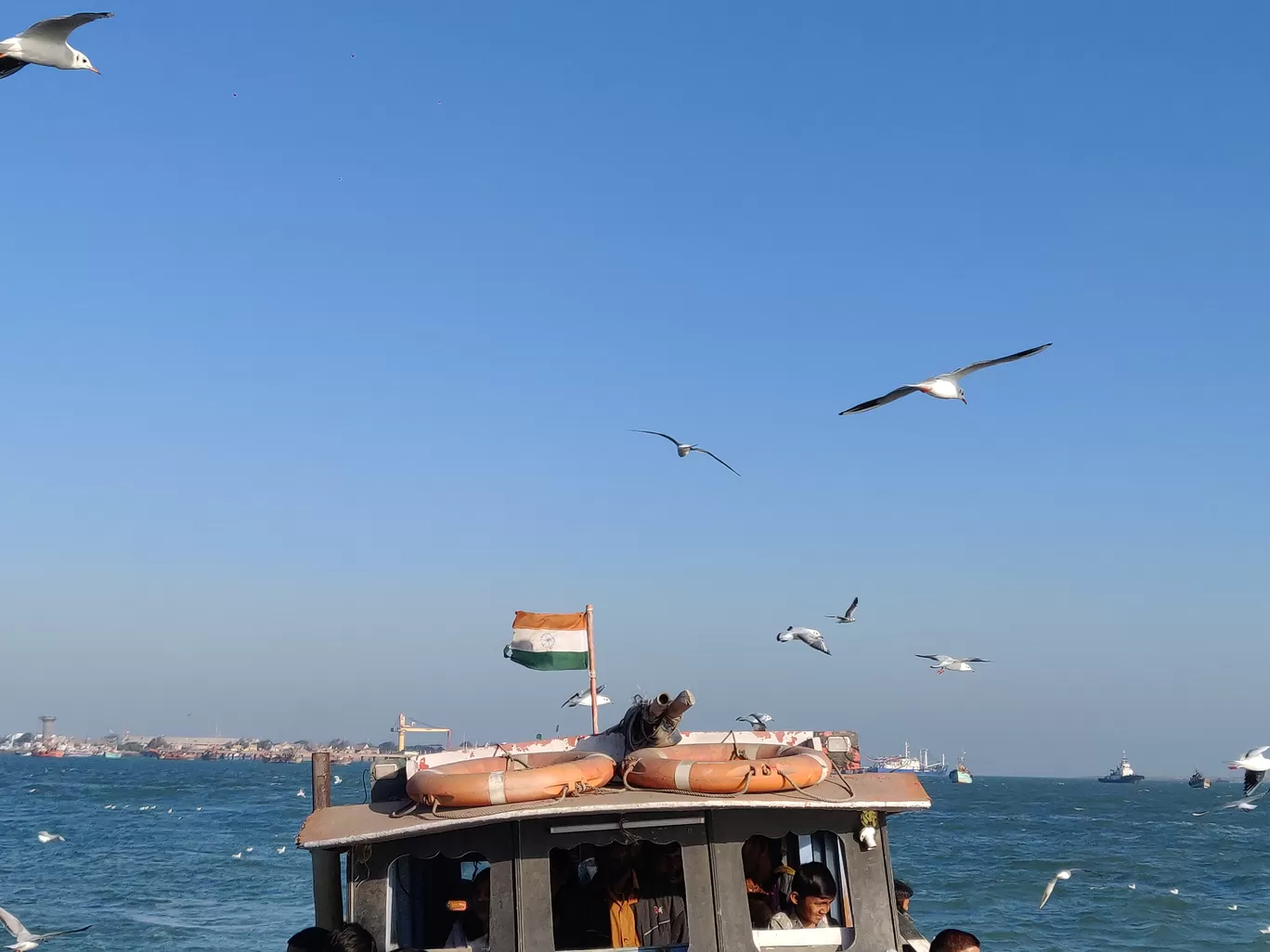 Photo of Bet Dwarka Ferry Point By Nikhil Bhati