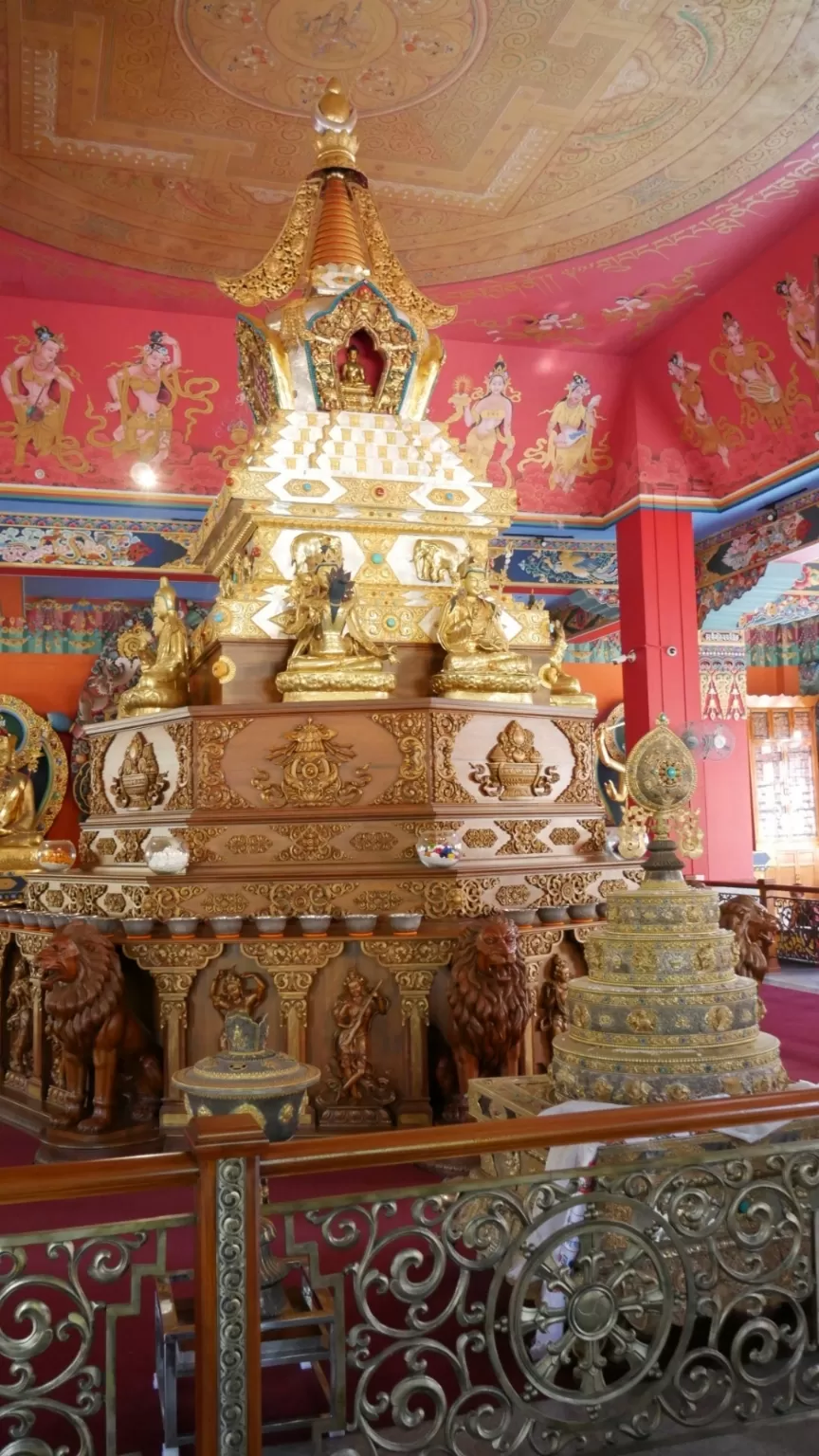 Photo of Namdroling Monastery Golden Temple By Mithun Rajan