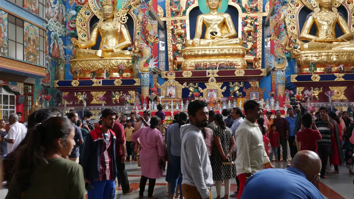 Photo of Namdroling Monastery Golden Temple By Mithun Rajan