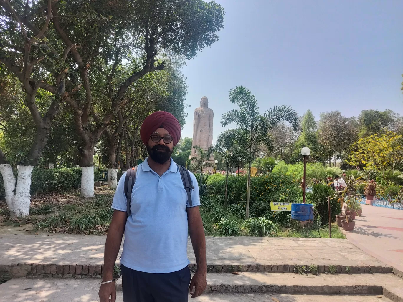 Photo of Sarnath Buddhist Temple By Harjit Singh 