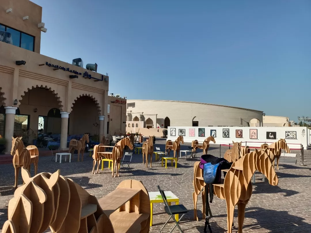 Photo of Katara Cultural Village By Crew in Blue Neha