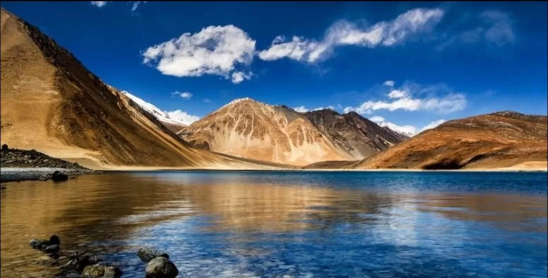 Photo of Pangong Lake By Rudra Pratap Sahu