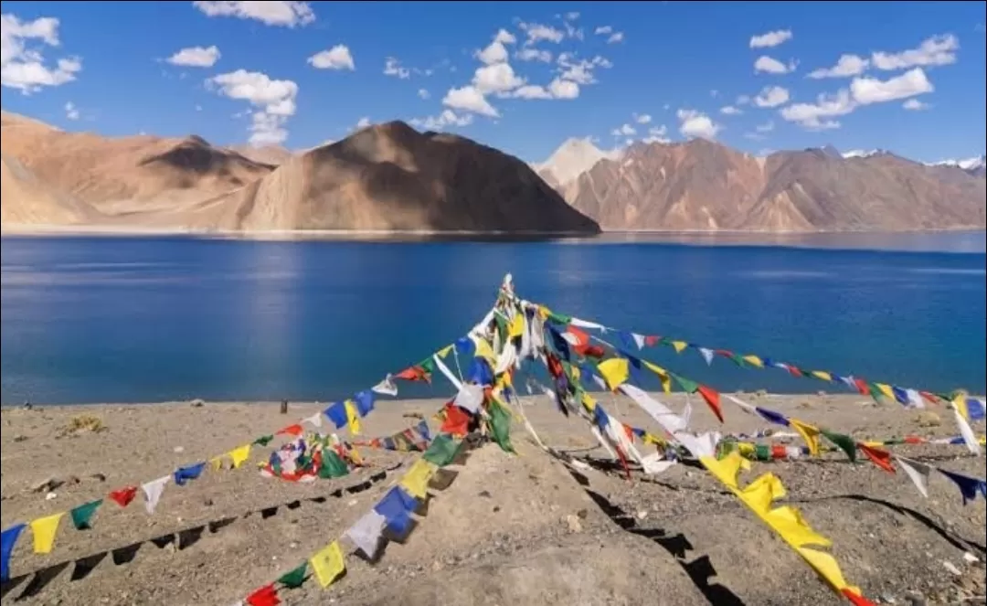 Photo of Pangong Lake By Rudra Pratap Sahu