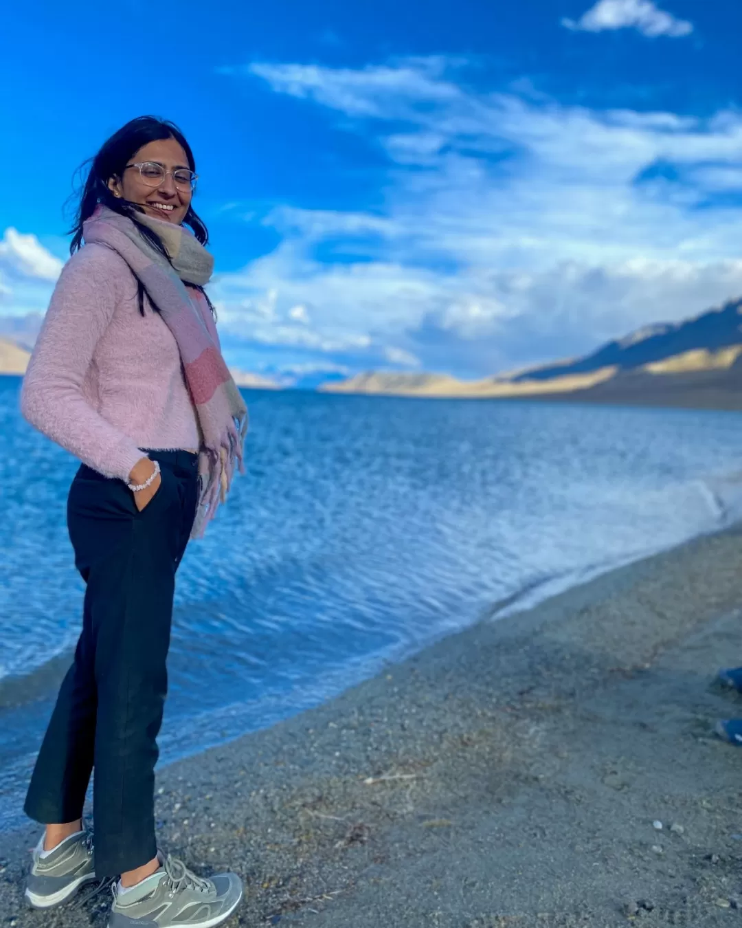 Photo of Pangong Lake By Deepanjali Mitkar