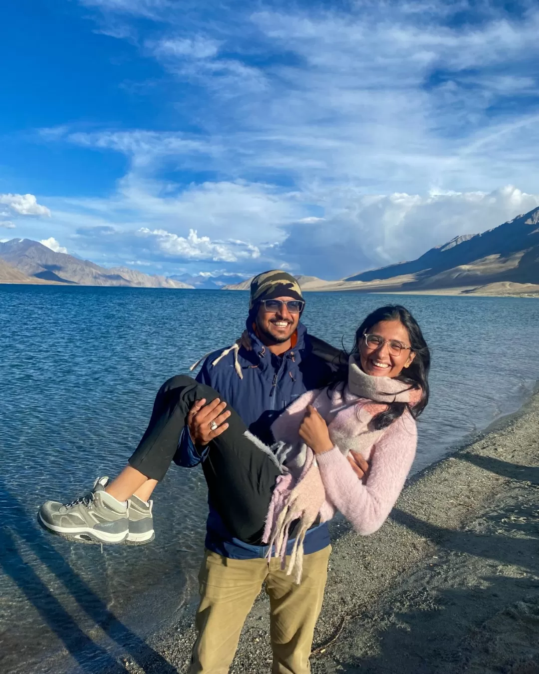 Photo of Pangong Lake By Deepanjali Mitkar