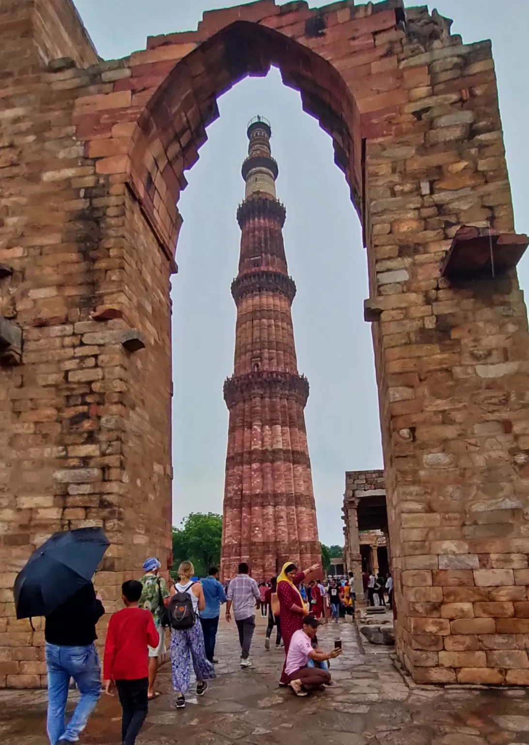 Photo of Qutub Minar By Sunanda Chowdhury 