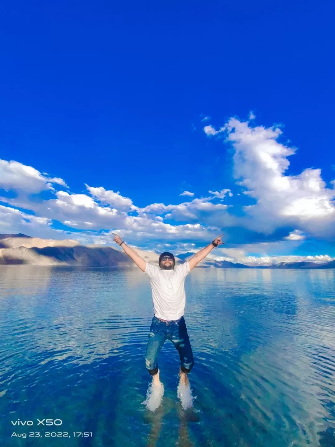 Photo of Pangong Lake By Arnab Chatterjee 