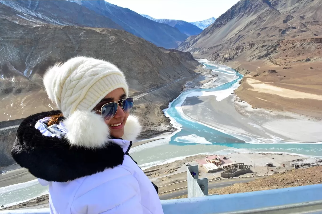 Photo of Indus & Zanskar River Sangam By Maitreyee Kaushik