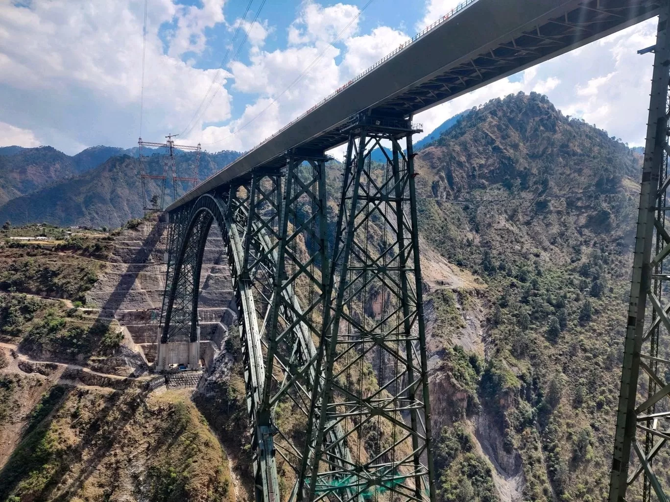 Photo of Chenab Rail Bridge By Vikas Pandita