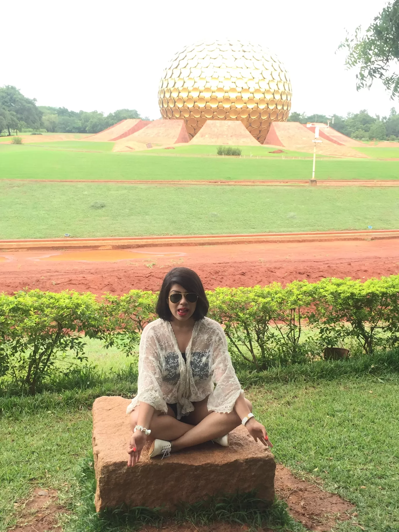 Photo of Auroville Matrimandir By Anamica Das